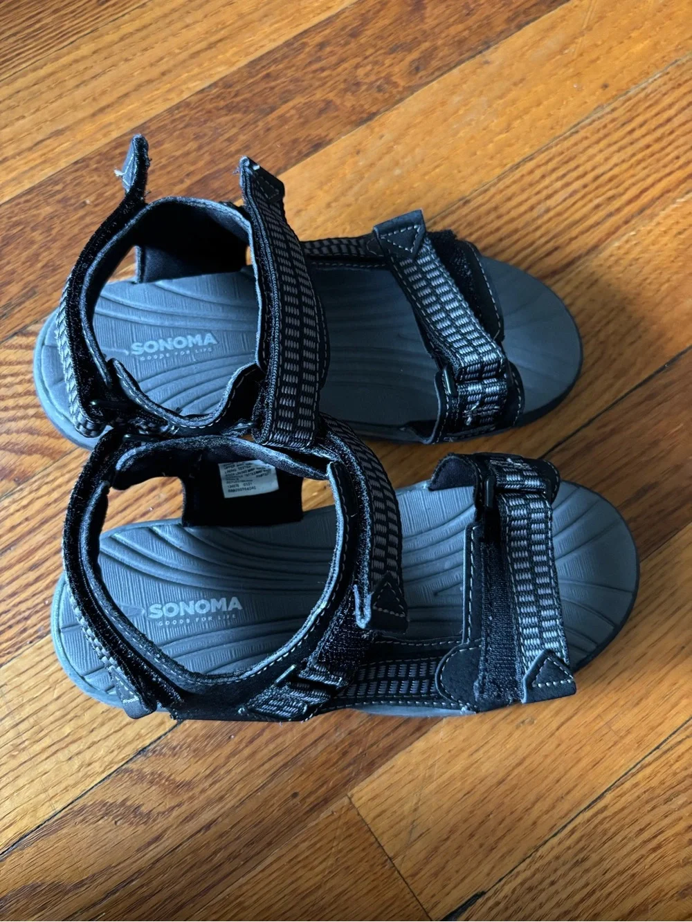 Sonoma Black Kids Sport Sandals